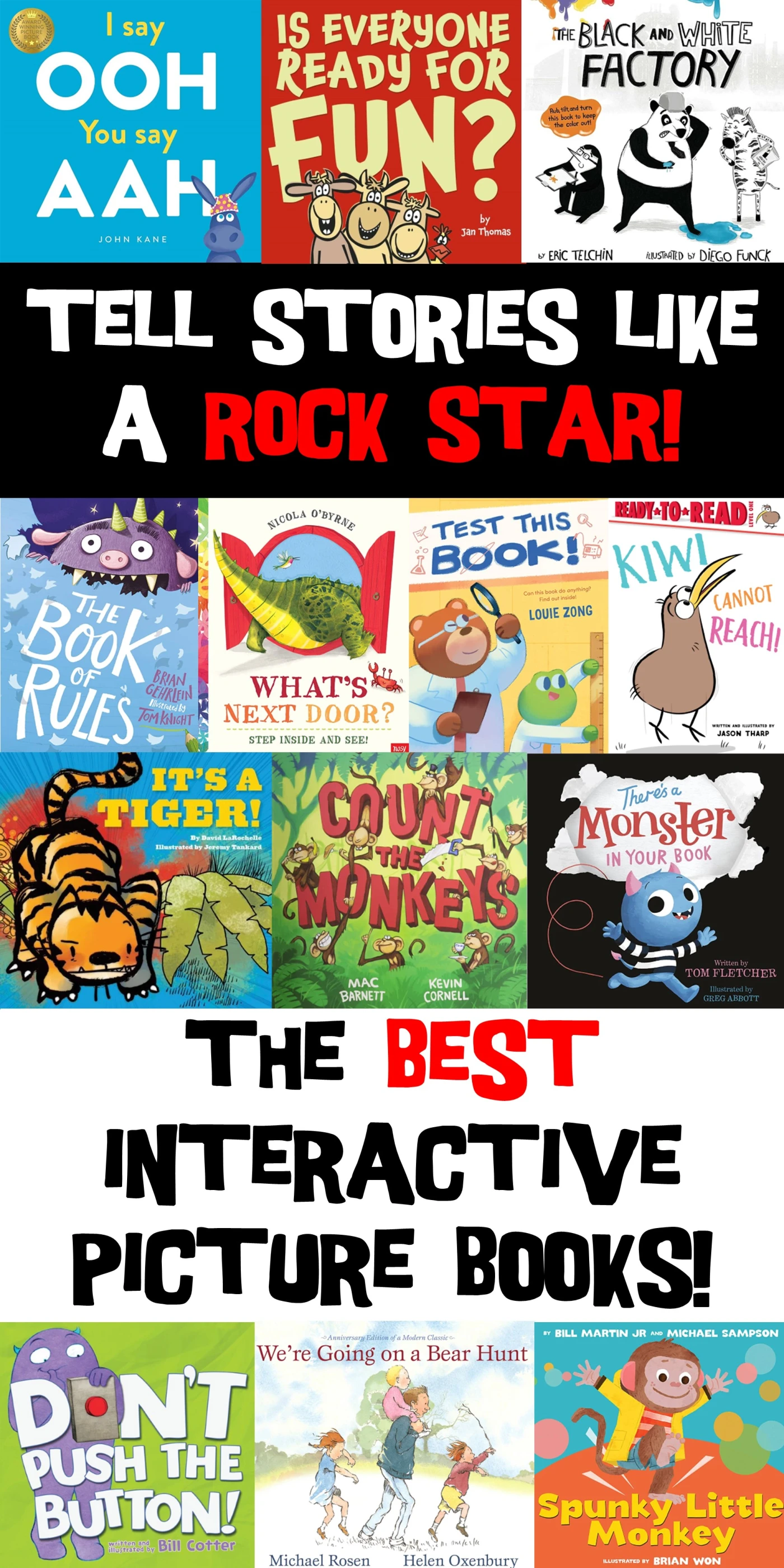 Tell Stories Like a Rock Star–The BEST Interactive Picture Books – The Lego  Librarian